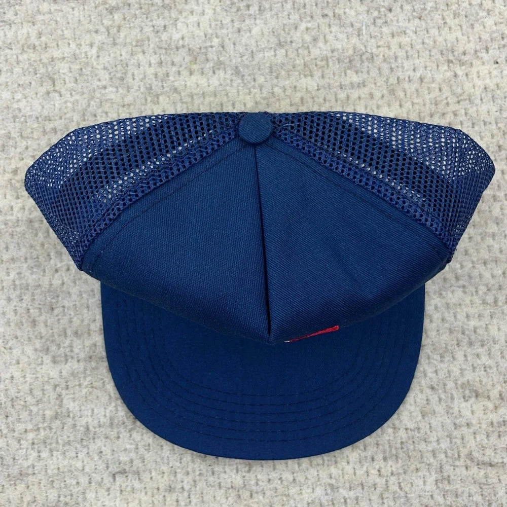 Vintage Southern States Trucker Hat Cap Snapback Made In USA Farm 90s Farm‎ Blue